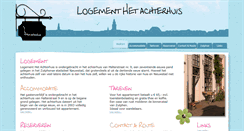 Desktop Screenshot of hetachterhuis.com